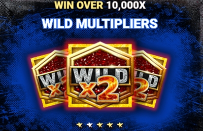 เว็บเล่นสล็อต ตัวคูณ Wild ของเกม WWE : Clash of the Wilds 