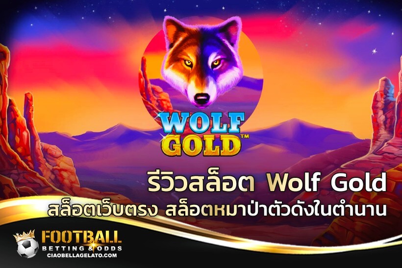 รีวิวสล็อต Wolf Gold สล็อตเว็บตรง สล็อตหมาป่าตัวดังในตำนาน